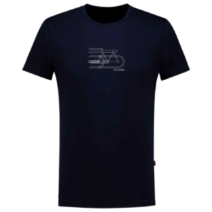 De Soigneur - Graphic -Speed Lines - Inktblauw