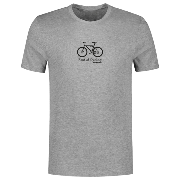 De Soigneur - Graphic -Font of Cycling MTB - Grijs