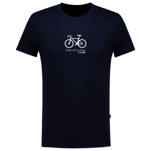 De Soigneur - Graphic -Font of Cycling Race - Inktblauw